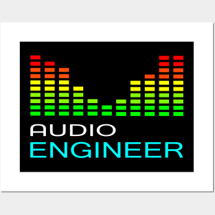audio engineer sound engineering Posters and Art